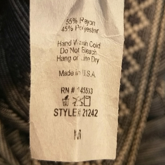 W5 Americana Anthropologie Navy Top - Picture 5 of 5